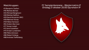 Inför FC Samp – Westermalms IF